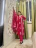 Elegant Pink Printed Suit Set with Dupatta