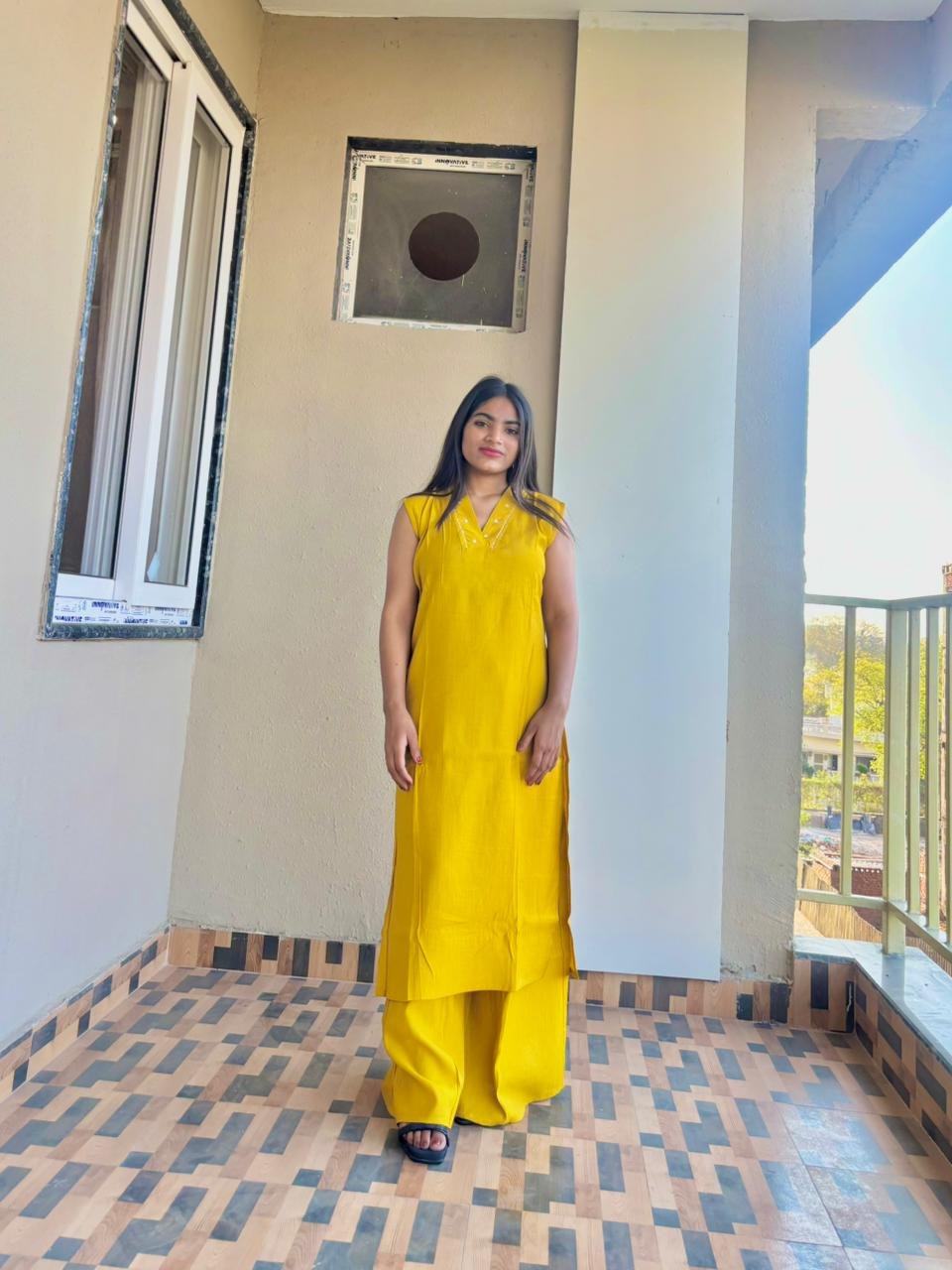 Fabric Summer Friendly Pure Rayon  Co-ord set