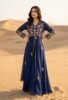 indo western blue